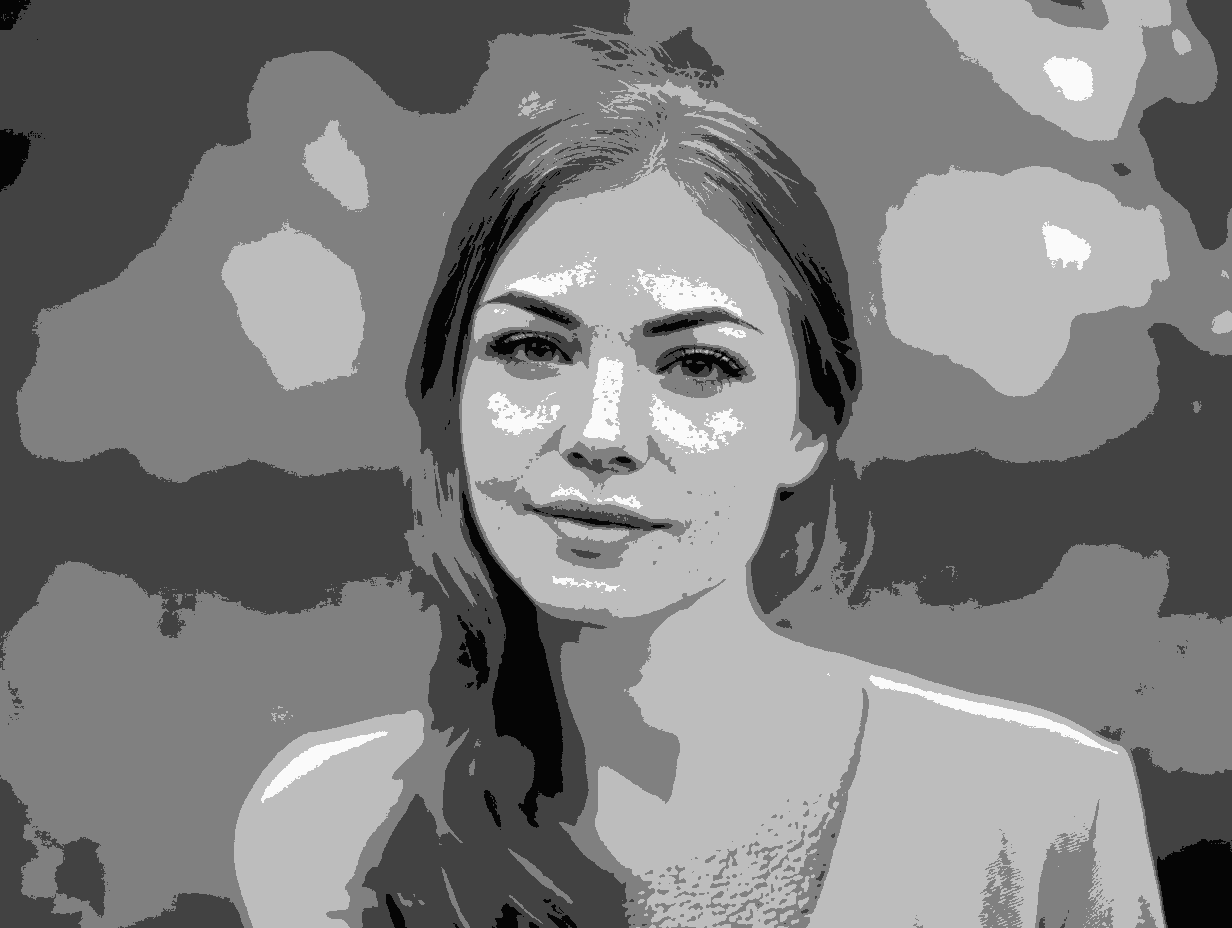 Value study using even grayscale binning